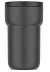 Mepal Travel Mug Ellipse, Coffee Mug & Tea Cup The Go, Airtight & Leakproof Thermo Mug, Keeps Your Drink Hot for Up to 30 Minutes, 275 ml, Nordic Black