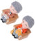 ADOCARN 2stücke Opa Und Oma Figuren Aus Resin Charmante Tortenfiguren Für Hochzeiten Und Jubiläen Dekoration Für Besondere Anlässe Und Fotografie Kreatives Für Großeltern