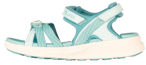 Trollkids Girls Preikestolen Sandal XT | Klettverschlüsse, Individuell anpassbar, Flexible, weiche Laufsohle