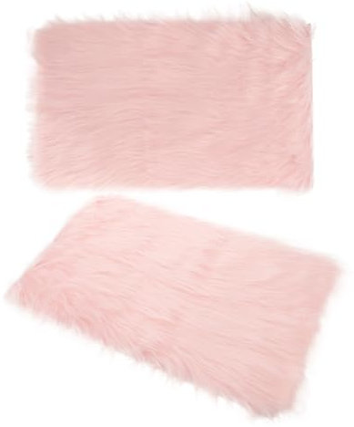 CALLARON 2piezas Tela Afelpada Fotografía Joyería Sintética Artificial Accesorio Manualidades