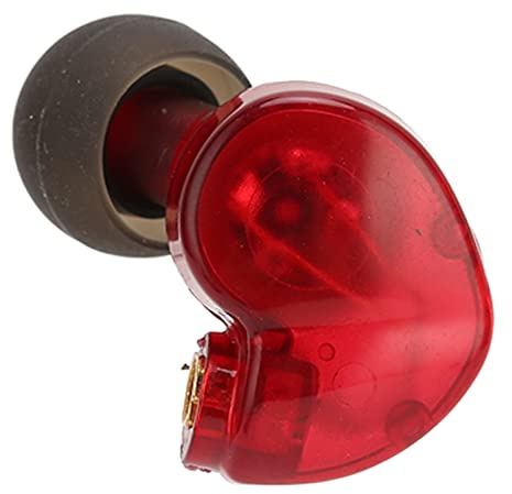 Ersatz-Sport-Kopfhörer, steckbar, abnehmbar, HiFi-Klangqualität, bequemer Tragekomfort, für SE215, SE315, SE535, Kunststoff, MMCX-Schnittstelle, Rot