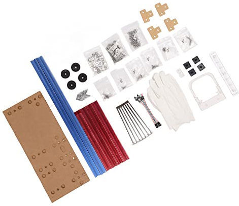 ATX-Halterung für offenes Computergehäuse, Halterung für Motherboards, gute Wärmeableitungsboxen, 4 PCI-Steckplätze, PC-Rahmen, Aluminium-Bank