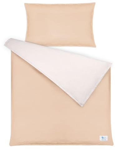 lulumoon Kinderbettwäsche 100x135: 100% Baumwolle Oeko-TEX Standard – Leicht und Komfortabel Bettwäsche Set