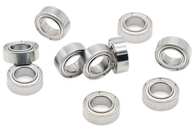 SMR95ZZ Edelstahl-Kugellager 5x9x3mm SMR95Z SMR95 Z ZZ 10 Stücke