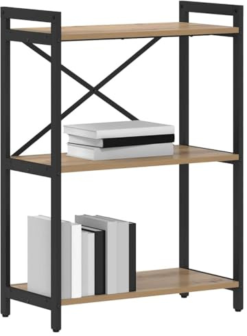 vidaXL Bookshelf 60 x 30 x 85 cm Engineered Wood Artisan Oak