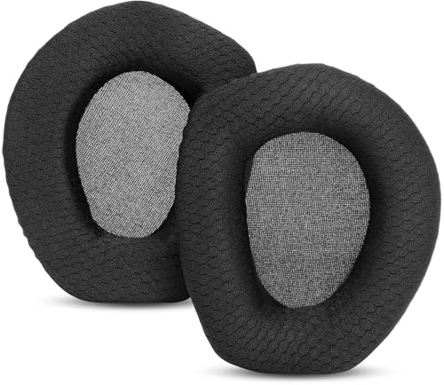 RS195 RF Earpads Replacement Cushion Compatible with Sennheiser RS195 RF, RS185, RS175,HDR RS165 Wireless Headphones Ear Pads with Durable Fabric