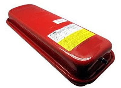 Elbi Mod. ERP ret-6 Vaso de expansión plano para calderas a membrana fija homologado 6lt – 3bar – + 90øc Rojo 1140601