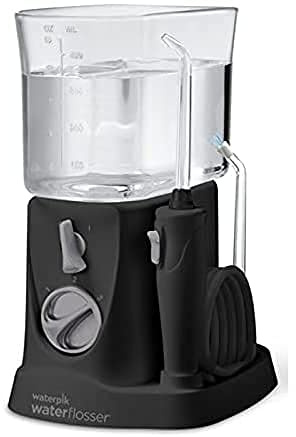 Waterpik Oral Irrigator Schwarz, SUITCASE, Hart, Spinner, 4 Räder, Wasserfest, Einfarbig, DENTAID, 0.8 Gramm, 64871031