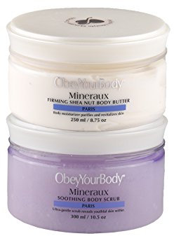 Obey Your Body Set 1 x Shea Body Butter und 1x Body Scrub Obeyyourbody Duft Paris
