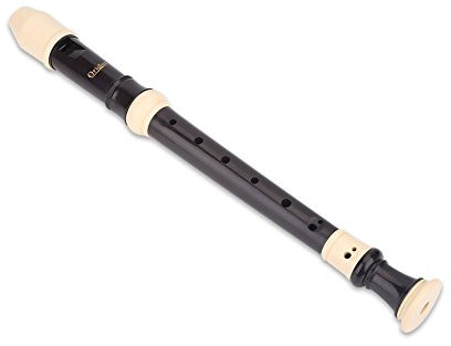 Dilwe ABS C Sopran Blockflöte, Deutsche Griffweise - Mit Reinigungsset - 8 Loch - Musikspielzeug - Geschenke für Kinder und Erwachsene (Deutscher Stil)
