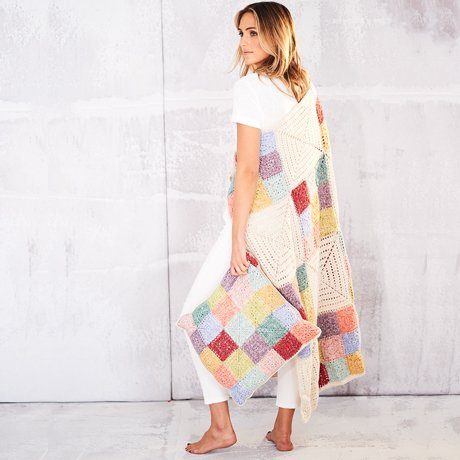 Batik Stylecraft Doppelstrickmuster 9558-2 Häkeldesigns für Decken- und Kissen-Cardigans, Einheitsgröße