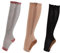 RESTBUY Calze a Compressione Calze Elastico con Cerniera, 3Pairs XXL