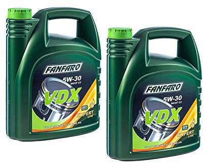 FANFARO Motoröl VDX 5W-30 API SN CF VW BM W MB 10 Liter