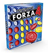 Hasbro Gaming Forza 4 Brettspiel für 2 Spieler, Familienspielzeug geeignet für Jungen und Mädchen ab 6 Jahren, enthält Spielraster und 42 Spielsteine