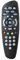 One for Sky 705 Ersatz-Fernbedienung mit 2 Duracell Akkus für Sky HD Decoder und Sky Decoder, Schwarz