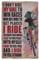 Hioni Funny Saying I Ride My Bike Vintage Metal Wall Sign Tin Plaque Wall Decoration (Ride)