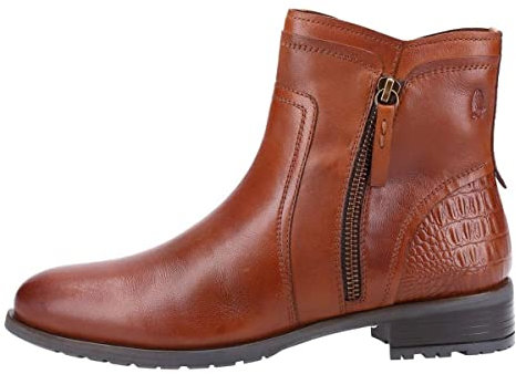 Hush Puppies Scarlett Ankle Boot, Tan, 4