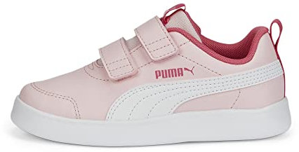 PUMA Courtflex V2 V PS, Sneaker, Almond Blossom White, 32 EU