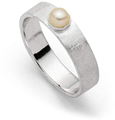 DUR Damen RingBetty schmal aus 925er Silber Größe 62 (19.7) R5152.62, 62 (19.7)