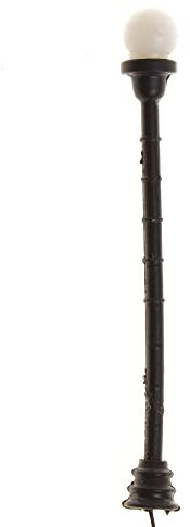 Gutshof miniaturen 10 STK. HO Lampen Modellbahn Beleuchtung mit Led 3V DC Laternen Plastik Schwarz