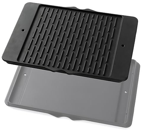 7598 Grillplatte Ersatz für Weber Spirit II E-310 Grill Ersatzteil GS4 Spirit 300 700 Series Grill Grillplatte Weber Spirit 2 Grillplatte Weber Genesis Gold B C Silber B Grilleinsatz Wendbar