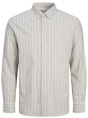 JACK & JONES Male Hemd Bio-Baumwolle Oxford