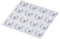 Happy Bananas Clear Self Adhesive Flat Topped Bumper Pads Stops Rubber Feet for Cutting Boards, Marble, Granite, Glass, Crafts - 14mm x 4.5mm (16)