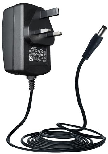 ANLINK 12V 3A/3000mA 1.8M Long Power Supply Adapter, AC 100-240V to DC 12V 3A 36W Switching Adapter 5.5x2.1mm Wall Transformer Plug for LED Strip Lights,DVR,NVR System and More,UKCA Certified