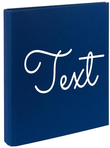 Zeugnismappe mit Namen Urkundenmappe personalisiert aus Leinen Schulkind Geschenk zur Einschulung Blau Text