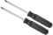 CoCud Mini Phillips Screwdriver, 5.0mm Size 142mm Length, Carbon Steel Small Cross Head Screwdrivers with Anti-Slip Black Handle - (Applications: for Glasses, Watch or Laptop), 2-Pieces