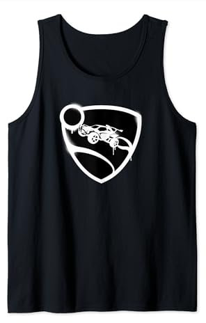 Rocket League-Logo mit Sprühfarbe Tank Top