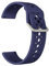 WalkerFit Bracelets de Montre en Silicone 22 mm, Respirant à Fermeture Rapide, Bracelet de Rechange Étanche Pour Montre Intelligente, Bleu