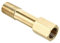 1 pz. Raccordo for tubo di prolunga maschio-femmina in ottone, filettatura 1/8 1/4 3/8 BSP(100mm Long,3/8)