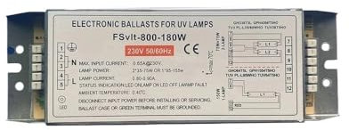 RTRCAGAKM Ballast électronique 180 W Ballast de Lampe 150 W Ballast d'éclairage 2G11 Ballast de Lampe à Quatre Broches(180w)