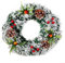 Hasaller Weihnachtskranz Weihnachten Türkränze Künstliche Kränze Weihnachtskränze für Haustür Weihnachtsdekorationen Kugelkranz Xmas Girlanden Weihnachtsdekoration (30 cm)