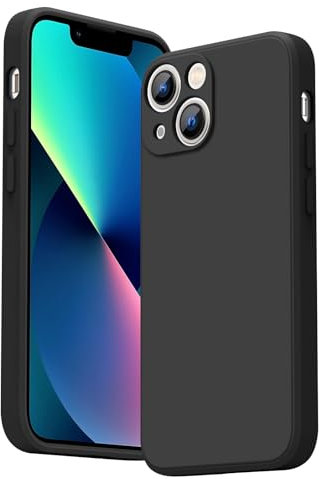Vancle Case for iPhone 13 mini Phone Case, Camera Protection Ultra Slim Case for iPhone 13 mini 5.4'' Anti-Scratch Shockproof Bumper Cover (Black)