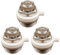 3 Pcs Automatic Bleed Valve Self Bleeding Radiator Valve 1/2 3/4 Radiator Bleed Valve Heating Radiator Accessories