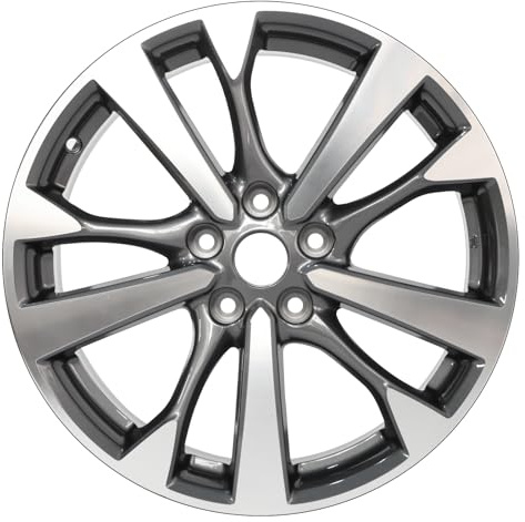 LUNEGUE Factory Wheel Replacement New 18x7.5 18 Inch Machined Aluminum Alloy Wheel Rim Fits For Nissan Altima 2016 2017 OEM Design Wheel Rim