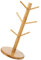 LOPUNER Teetassenhalter für Theken Kaffee-Organizer Schalter Kaffeetasse Stapel Kaffeebecher-Aufhänger Becherbaum-Organizer-Ständer Becherbaum-Organizer-Rack Bambus Khaki