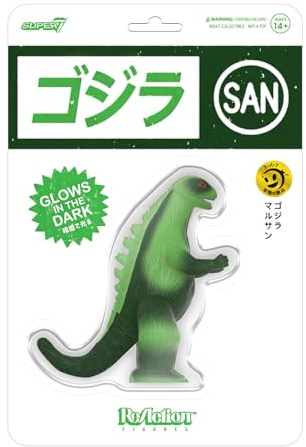 Super7 Toho Reaktionsfiguren - Marusan L-Schwanz (Glow) Actionfigur