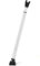 Door Security Bar Heavy Duty 116cm Adjustable 2-in-1 Sliding Patio Door Brace Entry Door Jammer | Anti-Burglar Lock Bar for Home Flats Travel (White, 1-Pack)