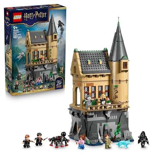 LEGO Harry Potter Hogwarts Castle: Hospital Wing Toy - DIY Miniature Model Kit with 7 Minifigures incl. Hermione & Ron - Gift Idea for 9+ Year Old Girls, Boys & Fans - 76463