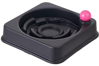 Acunny Cuenco antiglotón para Perros | Plato de alimentación Interactivo antiglotón para Mascotas - Plato de Comedor Lento para Cachorro y Gato - para Suministros para Mascotas domésticas