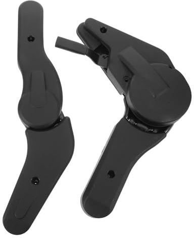 SOPOTUTU 2pcs Adjustable Angle Adjuster for Gaming Chair Quiet Multi-angle Recliner Regulator Metal Plastic Office Chair Parts Replacement for Stable Seating and Easy Installation