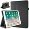 doupi Deluxe Schutzhülle für iPad 2017/2018 (5. / 6. Generation), Smart Case Sleep/Wake Funktion 360 Grad drehbar Schutz Hülle Ständer Cover Tasche, schwarz