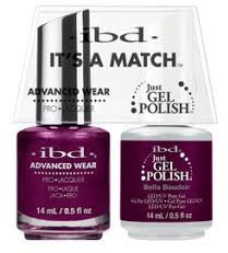 ibd - It's A Match -Duo Pack- Bella Boudoir - 14 mL / 0.5 oz Each
