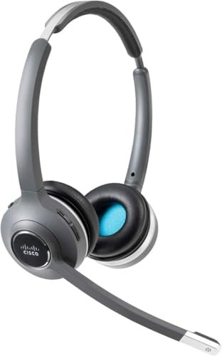 Cisco 562 Binaural Headband Black, Grey – Headphones (DECT Phone, Binaural, Headband, Black, Grey, Wireless, USB Type-A)