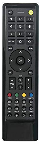 VINABTY Telecomando Remplacement per HANNspree TV HSG1138 HSG1112 HSG1074 HSG1117 HSG1241 HSG1248 HSG1231 Sj22dmab Sj25dmab HSG1113 HSG1139 SJ28DMBB HSG1142 St32amsb 52-4r280002g040 Sj32dmbb