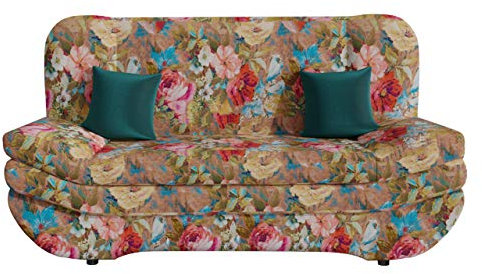 Mirjan24 Schlafsofa Weronika Premium, Couch mit Bettkasten, Sofa mit Schlaffunktion, Materialauswahl, Wohnlandschaft vom Hersteller (Lea 531 + Lea 531 + Prestige 2772)