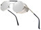 ANDOILT Steampunk Sonnenbrille Herren Damen Runde Retro Vitage Sonnenbrillen UV400 Schutz Metall Rahmen Silber Rahmen Silber Linse